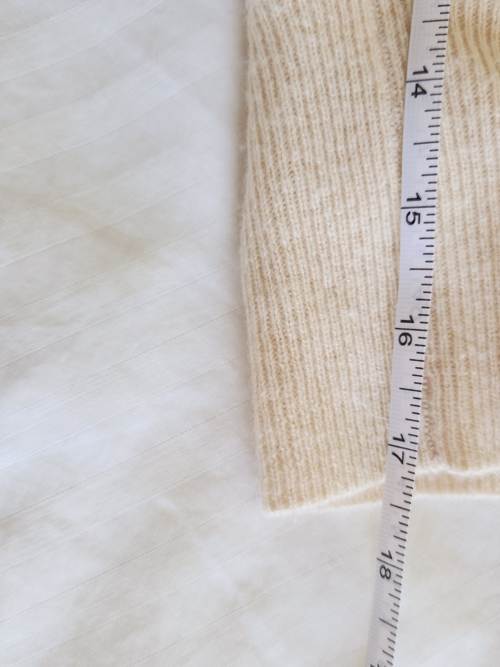 J. Crew Cashmere Cream Crewneck Sweater - Picture 9 of 9